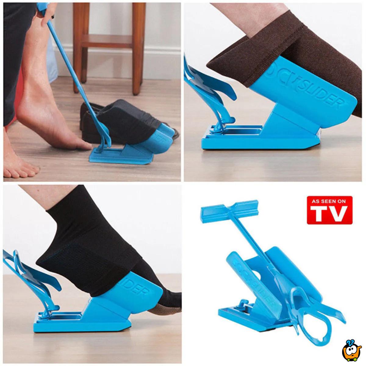 Sock slider - Magično pomagalo za obuvanje čarapa i obuće