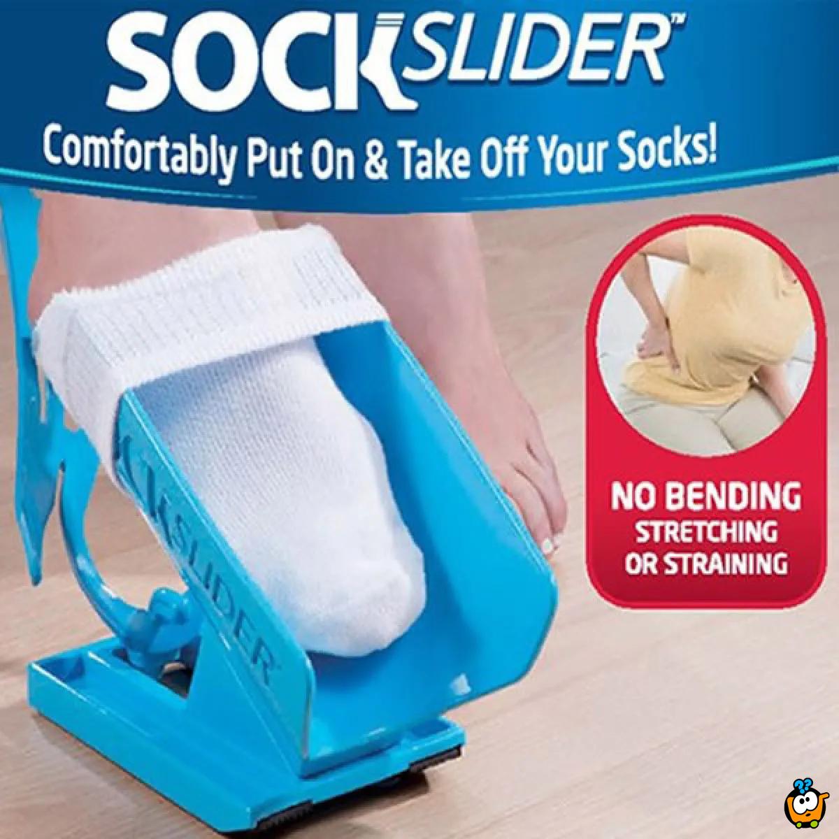 Sock slider - Magično pomagalo za obuvanje čarapa i obuće