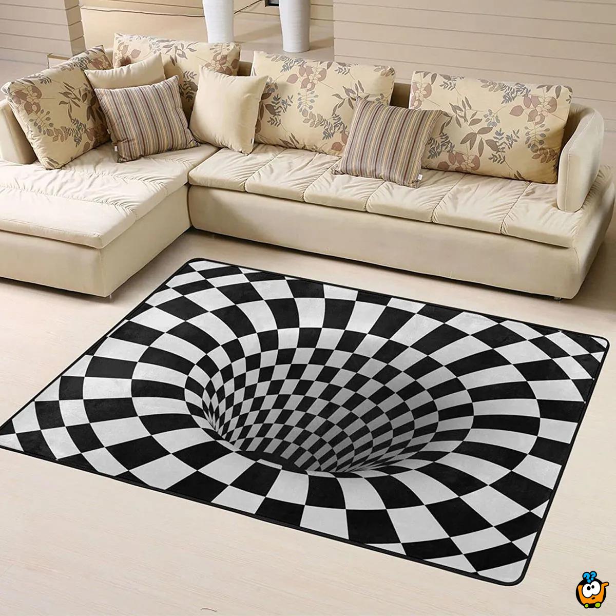 OPTICAL ILLUSION RUG - Autentični tepih iluzije 120x160 cm